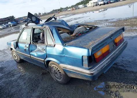 1986 Audi 4000 S Quattro z USA, uszkodzony, nr VIN WAUFB085XGA061345